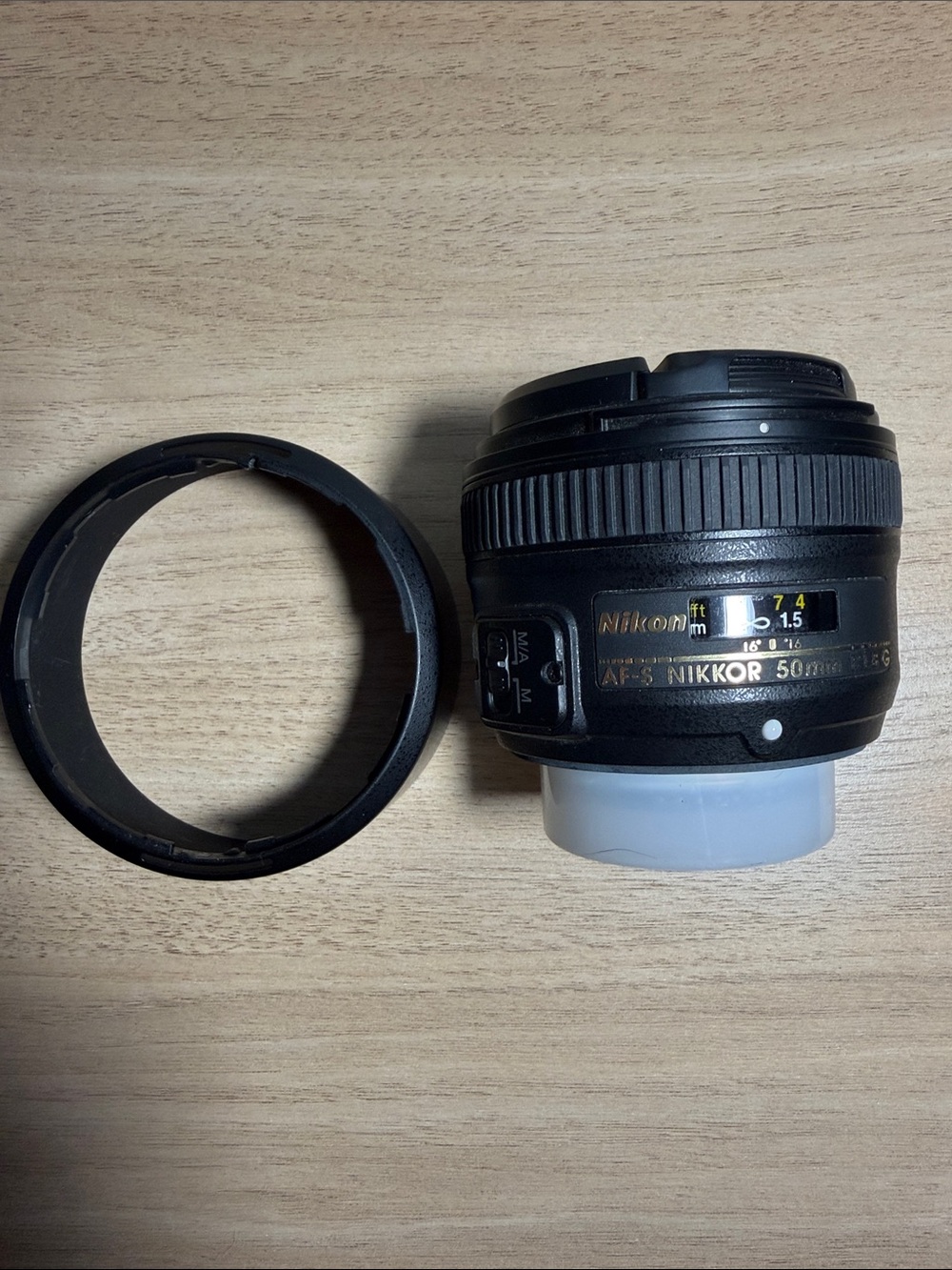 Nikon 50mm AF-S NIKKOR Prime Lens — Black
